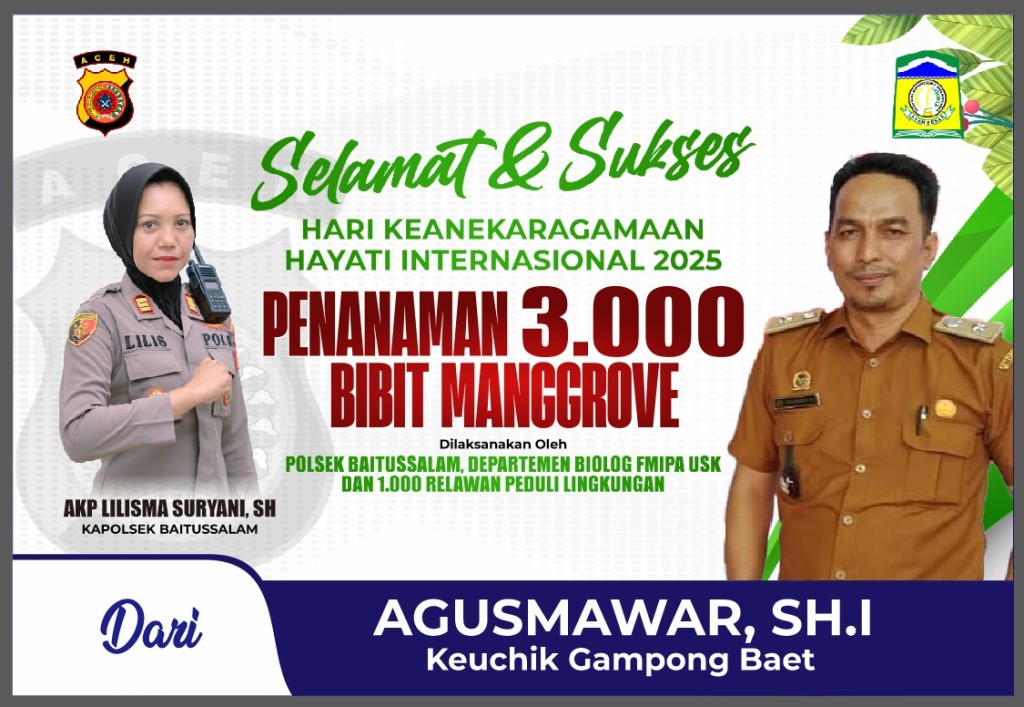 Penanaman 3.000 Bibit Manggrove